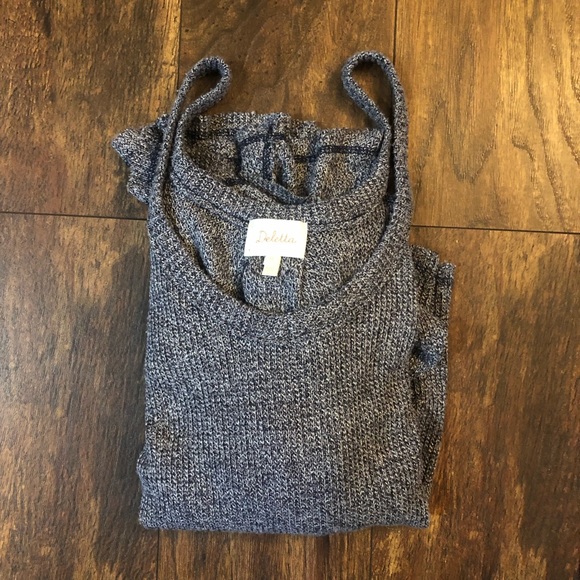 ANTHROPOLOGIE Deletta | millipa cold shoulder top - Picture 8 of 8